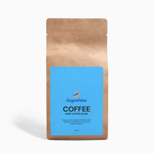 Hemp Coffee Blend - Medium Roast 4oz